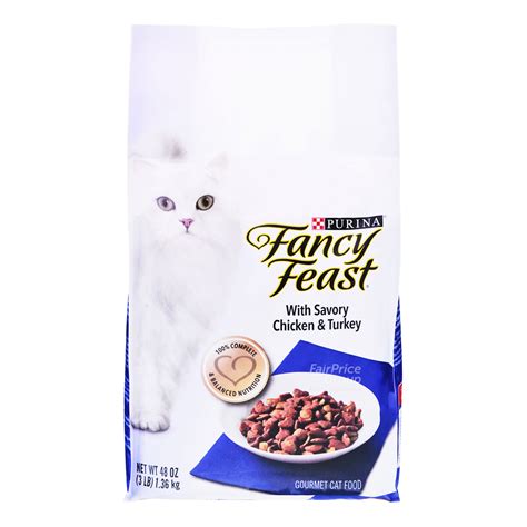 Fancy Feast Dry Cat Food - Savory Chicken & Turkey | NTUC FairPrice