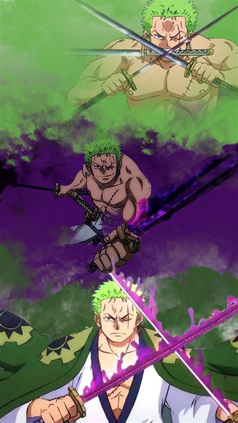 wano Zoro (iPhone) wallpaper, just did a quick variation on the image I posted yesterday : r ...