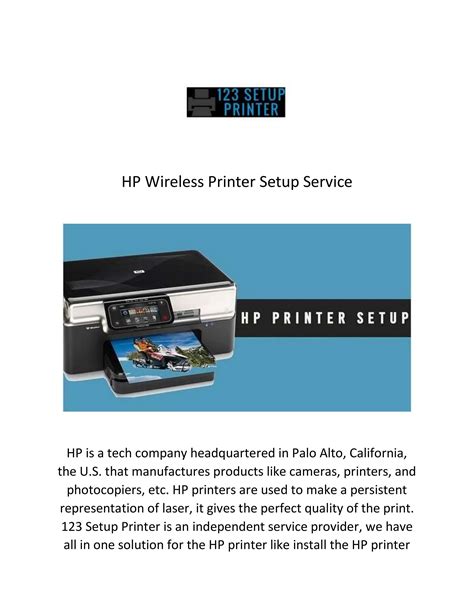 HP Wireless Printer Setup Service by Setup Printer - Issuu