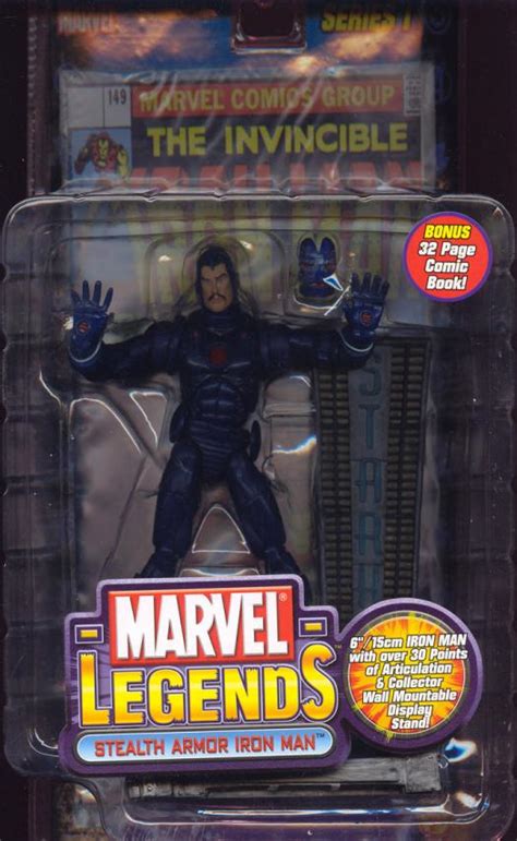 Stealth Armor Iron Man Marvel Legends