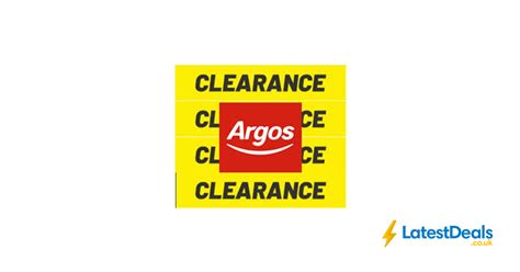 Argos Clearance Sale - Over 1,000 Products to Clear at Argos