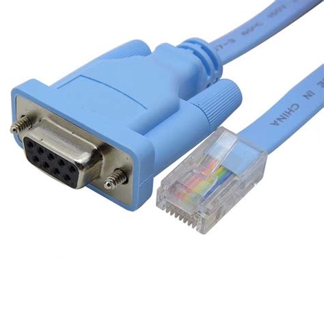 RJ45 to Female RS232 DB9 9 Cable - 72-3383-01