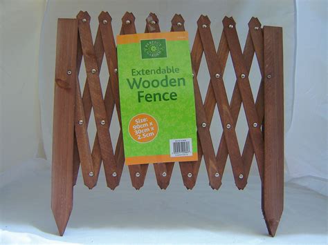 1 EXTENDABLE GARDEN LAWN EDGING WOOD WOODEN TRELLIS FENCE BORDER pine ...