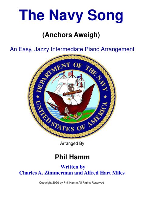 The Navy Song (Anchors Aweigh) - Piano Method - Digital Sheet Music | Sheet Music Plus