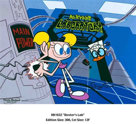 "DEXTER'S LAB Hand-Painted Limited Edition Animation Cel (of 300), SIGNED by GENNDY TARTAKOVSKY ...