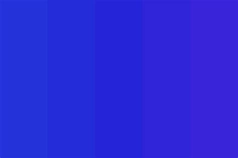 blue to indigo Color Palette