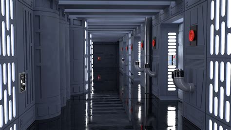 ArtStation - Death Star Hallway 1