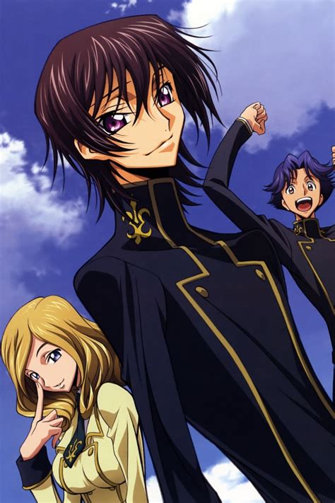 Code Geass Akito the Exiled.Lelouch iPhone 4 wallpaper.Shirley Fenette.640×960 – Kawaii Mobile