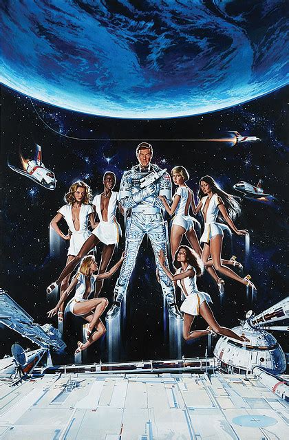 space1970: MOONRAKER (1979) Poster Art By Dan Goozee