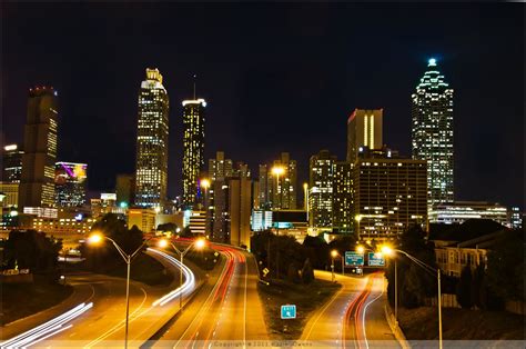 Downtown Atlanta at Night | Downtown Atlanta at Night from t… | Flickr