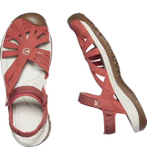 KEEN Women's Rose Sandals - Redwood | elliottsboots