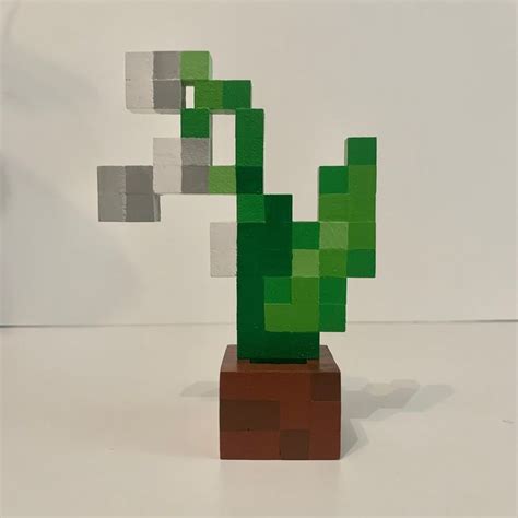 Minecraft Lily of the Valley in Flower Pot - Etsy in 2024 | Minecraft ...