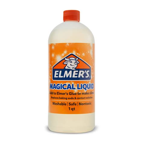 Buy Elmer's Slime Activator Magical Liquid Slime Activator Solution, Updated Formula for Twice ...