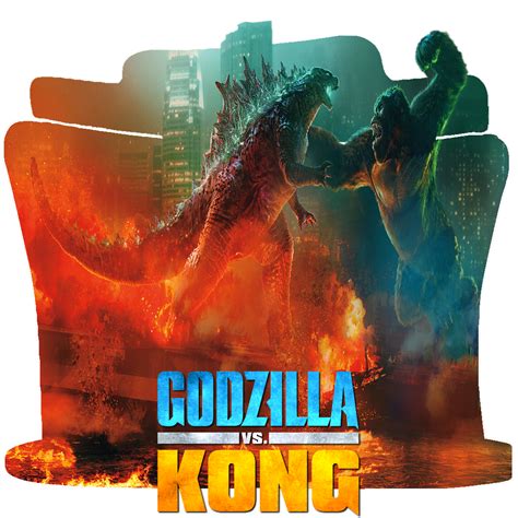 Godzilla vs. Kong Movie Folder png icon by SHADOW52pictures on DeviantArt