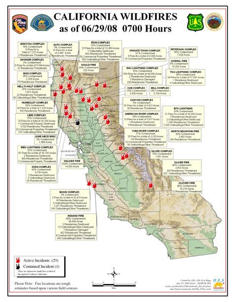 Cal Fire Active Fire Map - Zip Code Map