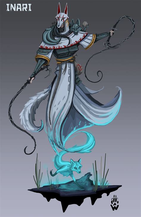 INARI God Concept - SMITE by Wolfdog-ArtCorner on DeviantArt