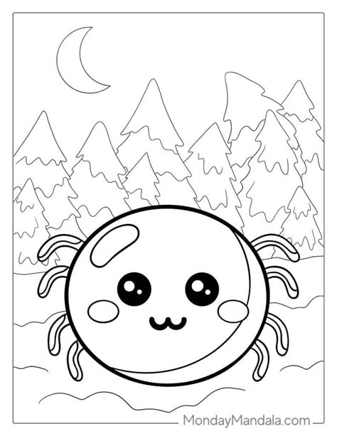 28 Spider Coloring Pages (Free PDF Printables)