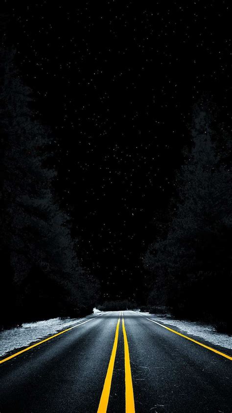 Night Road Space view from Earth iPhone Wallpaper Natur Wallpaper, Qhd ...