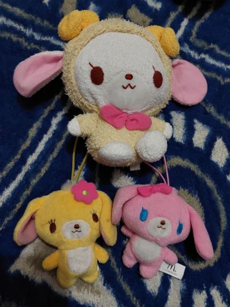 Sugarbunnies Sanrio Plushies ( keychain combo), Hobbies & Toys ...