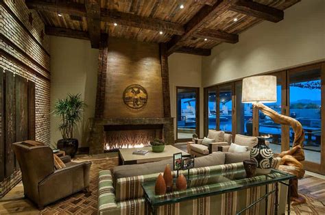 Insanely designed rustic contemporary ranch house in Arizona