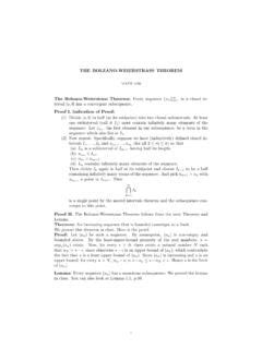 THE BOLZANO-WEIERSTRASS THEOREM / the-bolzano-weierstrass-theorem.pdf / PDF4PRO