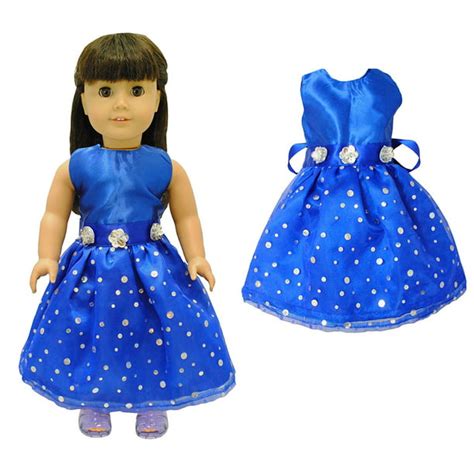 Doll Clothes - Beautiful Blue Dress Outfit Fits American Girl Doll, My ...