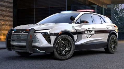 Chevy Blazer EV SS Police Pursuit Vehicle Unveiled To Chase Speedsters