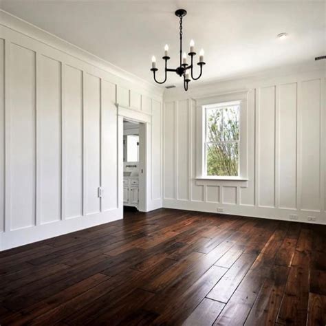 BEDROOM | Vertical Board Walls, Walnut Wide Plank Tung Oil Flooring ...