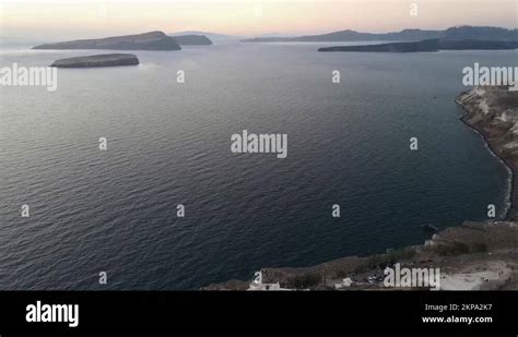 Santorini volcanic caldera aerial Stock Videos & Footage - HD and 4K Video Clips - Alamy