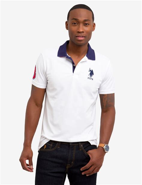 SLIM FIT STRETCH POLO SHIRT - U.S. Polo Assn.