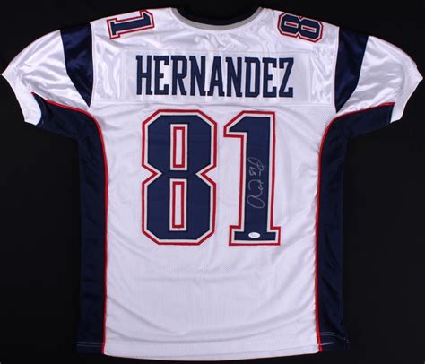 Aaron Hernandez Signed Patriots Jersey (JSA COA) | Pristine Auction