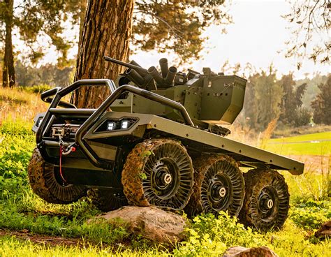 Forget Tanks, ROOK is a Military 6X6 Unmanned Ground Vehicle (UGV) Ready for the Battlefield ...