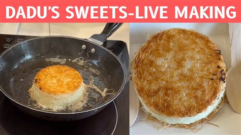 Dadus Sweets Live Making | Best Sweet shop in Hyderabad | Banjara Hills ...