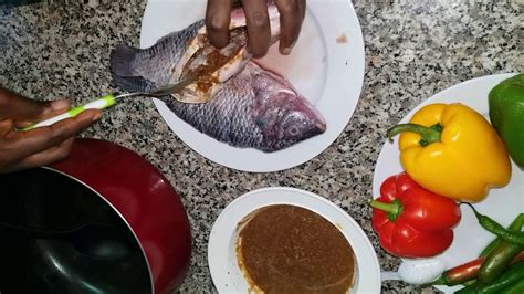 How to make banku and tilapia - YouTube