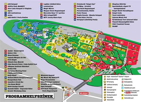 Sziget 2012 map available • Sziget News