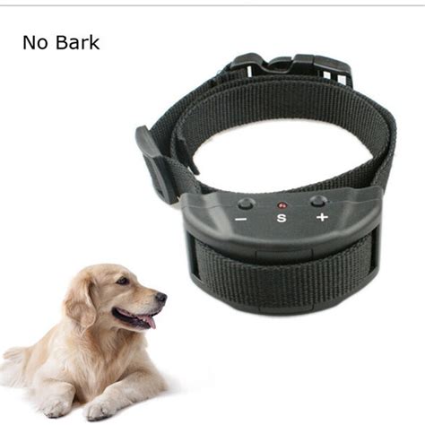 Dog Safe Electronic Ultrasonic Collar Stop Barking Device Pet Stop ...