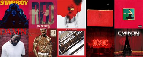 Best Red Albums - Iconic Red-Colored Album Covers