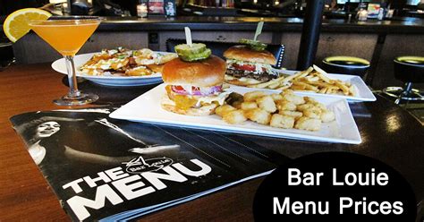 Bar Louie Menu Prices | Fits your budget! - www.allmenuprices.com