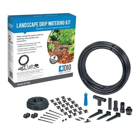 DIG Drip Hose Bib Kits,Drip Irrigation Kit G77AS - The Home Depot