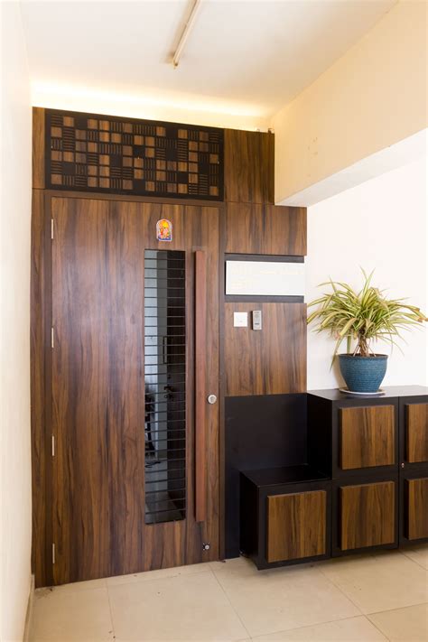 entrance door. #safety #door #entryway #wood | Entrance door design ...