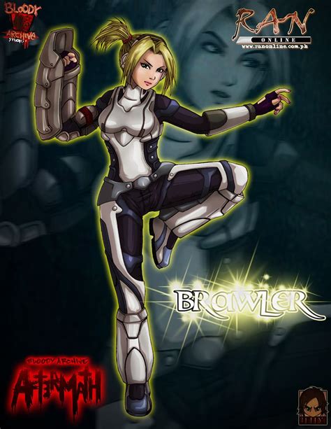 Ran Online Brawler Female by jehx | Run online, Ran games, Digital artist