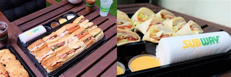 Sandwich & Wrap Platters - SUBWAY