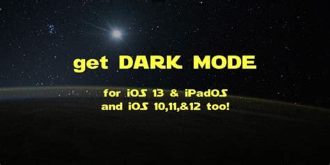 Is There a Dark Mode for iPhone? Enable Dark Mode in iOS 13 and iPadOS AND yes, iOS 10-12 ...