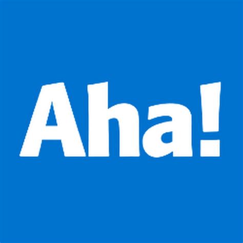 Aha! - YouTube