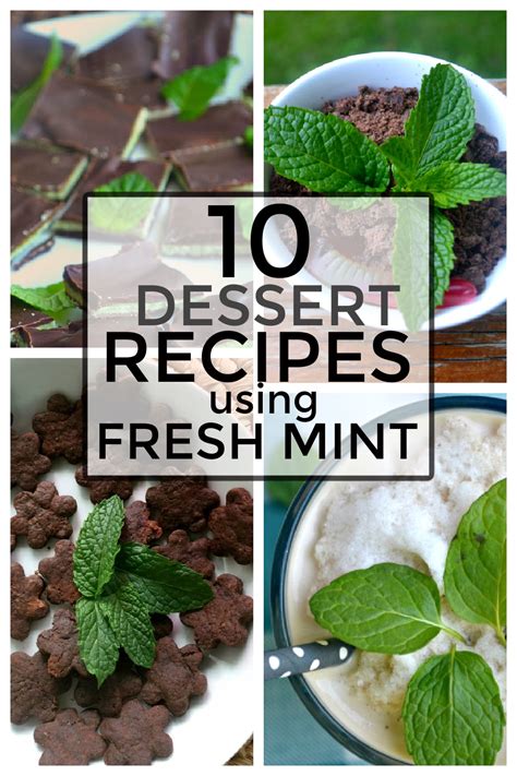 12 Desserts to make with Fresh Mint - Make the Best of Everything