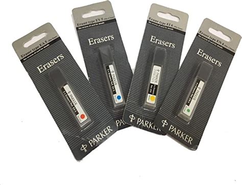Parker Jotter Pencil Eraser Refills Pack of 3: Amazon.co.uk: Office Products