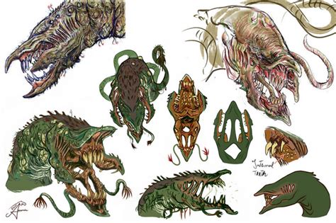 Concept/fan art of Halo's Gravemind vs the in game looks : r ...