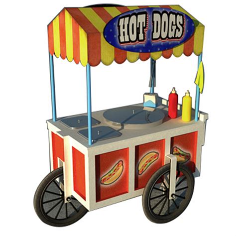 Mobile Hot Dog Cart Design Street Fast Food Carts For Sale | Mall-Kiosk