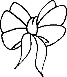 Bows To Coloring - ClipArt Best