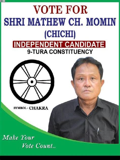 Faux Pas by poll officials in Tura, Independent candidate represents GNC party - The Shillong Times